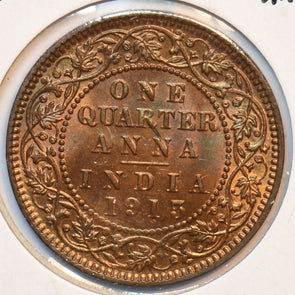 India British 1913 C 1/4 Anna 294104 combine shipping