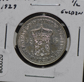 Netherlands 1929 1/2 Gulden  900020 combine shipping