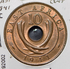 East Africa 1941 10 Cents  292002 combine shipping