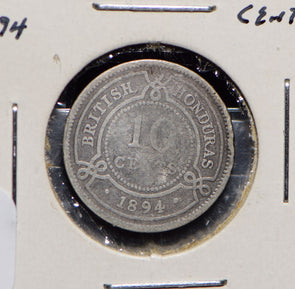 British Honduras 1894 10 Cents  291514 combine shipping