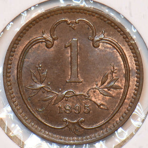 Austria 1895 Heller Eagle animal 194851 combine shipping
