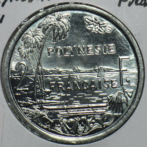 French Polynesia 1991 2 Francs 297818 combine shipping
