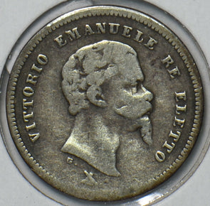 Italy 1860 50 Centesimi 195445 combine shipping