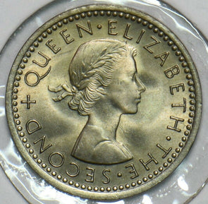 New Zealand 1962 3 Pence 297552 combine shipping
