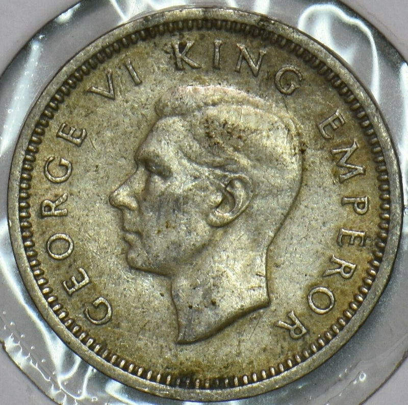 New Zealand 1940 3 Pence 903743 combine shipping