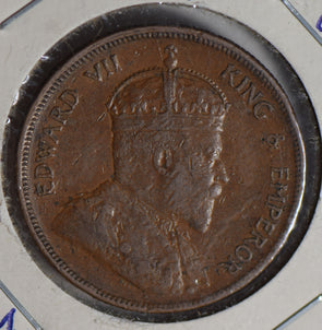 Straits Settlements 1908 Cent  S0243 combine shipping