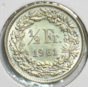 Switzerland 1961 1/2 Franc 240596 combine shipping