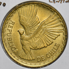 Chile 1970 10 Centesimos Condor animal 196874 combine shipping
