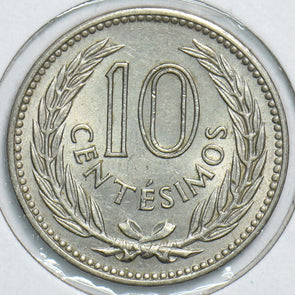 Uruguay 1953 10 Centesimos 240960 combine shipping