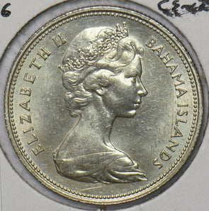 Bahamas 1966 50 Cents Blue marin animal 295159 combine shipping