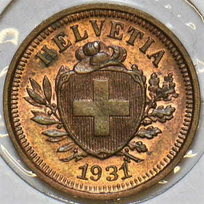 Switzerland 1931 Rappen 491341 combine shipping