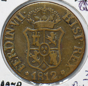 Spain 1812 Catalonia 3 Quartos Fernando VII 490459 combine shipping