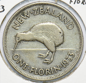 New Zealand 1933 Florin Kiwi Bird animal 192534 combine shipping