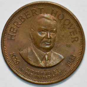 1929 ~70 Herbert Hoover token 31st President Of United States 292501 combine sh