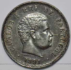 Portugal 1891 500 Reis 297176 combine shipping