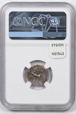 Phoenicia, Aradus 200 ~101 BC AR Drachm silver NGC AU 4.11g yr.90 170/69 BC ex C