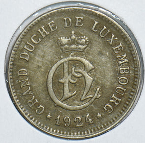 Luxembourg 1924 10 Centimes 198748 combine shipping