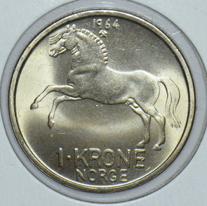 Norway 1964 Krone Horse animal 190854 combine shipping