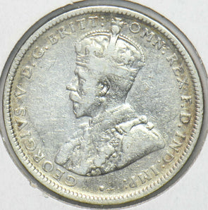 Australia 1922 Georgivs V Shilling Kangaroo animal Ostrich VG 901967 combine shi