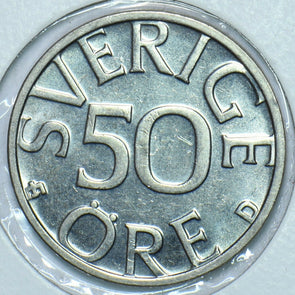 Sweden 1990 50 Ore 152801 combine shipping