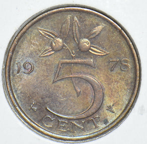 Netherlands 1978 5 Cents 190876 combine shipping