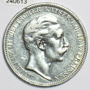 German States 1911 3 Mark Prussia 240613 combine shipping