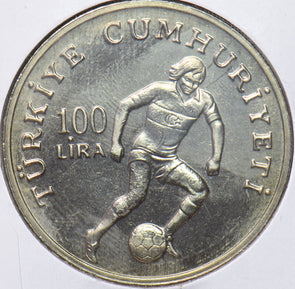 Turkey 1982 100 Lira 1982 World Cup 295381 combine shipping