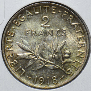 France 1918 2 Francs 294272 combine shipping
