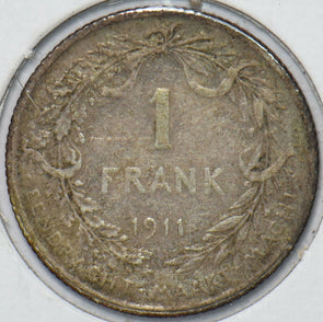 Belgium 1911 F1 Franc 195359 combine shipping