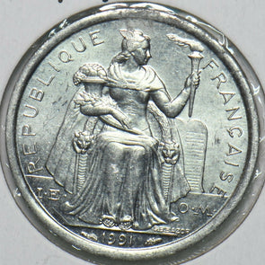 French Polynesia 1991 Franc 196907 combine shipping