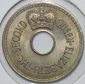 Fiji 1964 Penny 295792 combine shipping