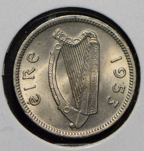 Ireland 1953 3 Pence Hare animal  291736 combine shipping