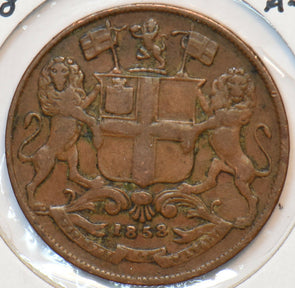 British India 1858 1/4 Anna Lion animal East India Company 194123 combine shippi