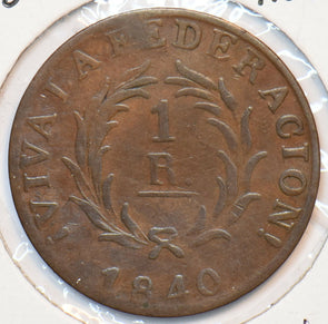 Argentina 1840 Buenos Aires Real 490863 combine shipping