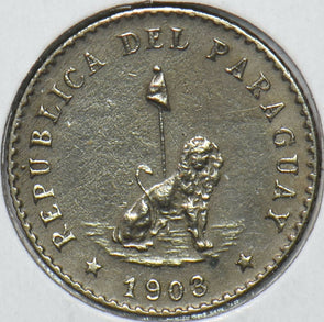 Paraguay 1903 10 Centavos Lion animal 195409 combine shipping