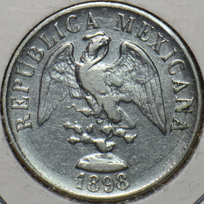 Mexico 1898 20 Centavos Eagle with Snake animal 193803 combine shipping