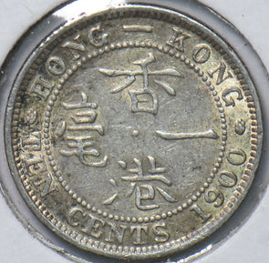 Hong Kong 1900 10 Cents 293986 combine shipping