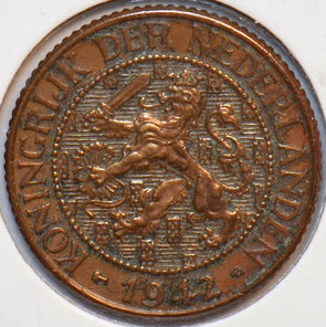 Netherlands 1942 Cent Lion animal 900573 combine shipping