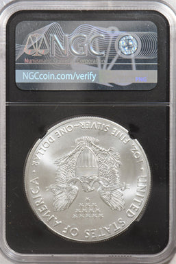 2020 Silver Eagle First Day Of Issue FDI Mercanti Signed NGC MS70 NG1765