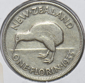 New Zealand 1933 Florin Kiwi Bird animal 150365 combine shipping