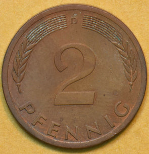 Germany 1975 2 Pfennig 902347 combine shipping