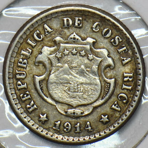Costa Rica 1914 5 Centimos 196260 combine shipping