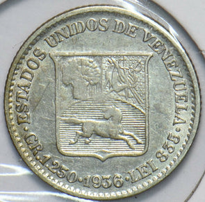 Venezuela 1936 1/4 Bolivar Horse animal 192104 combine shipping