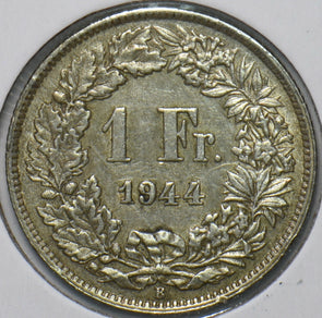 Switzerland 1944 Franc 193856 combine shipping
