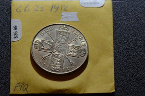 Great Britain 1912 2 Shillings GR0099 combine shipping