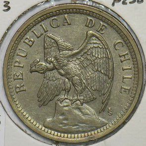 Chile 1933 Peso Condor animal 297781 combine shipping