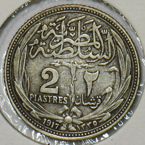 Egypt 1917 2 Piastres 296938 combine shipping