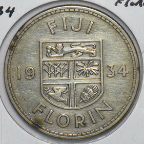 Fiji 1934 Florin 193519 combine shipping
