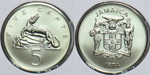 Jamaica 1974 5 Cents 153846 combine shipping