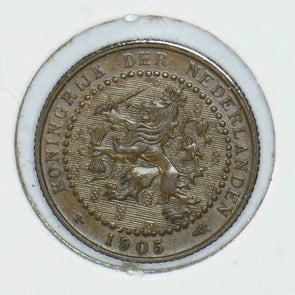 Netherlands 1905 Cent Lion animal 291370 combine shipping